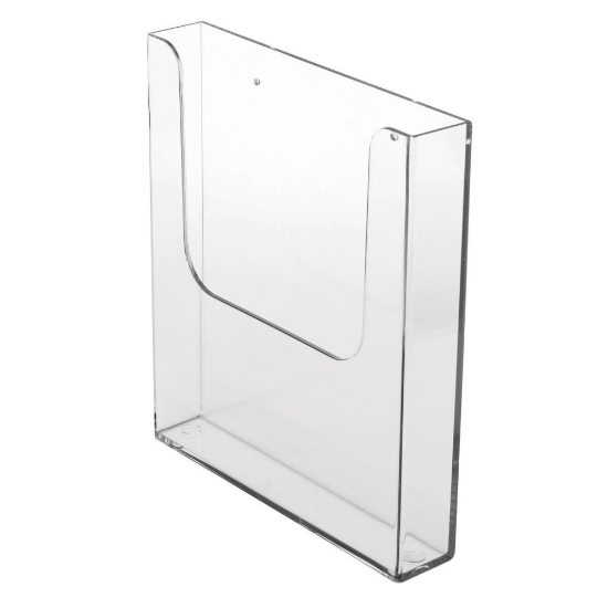 A4 Wall Mounted Leaflet Dispenser - Portrait | Tiger Supplies